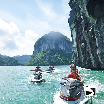 Kreuzfahrer Ausflug Jet Ski Safari mit Passagier - kohsamuiausflug.de